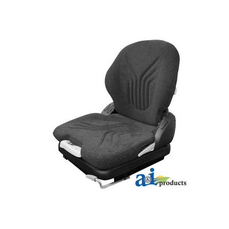 A & I Products Grammer Seat, CHARCOAL MATRIX CLOTH 25" x20" x19.5" A-MSG65GRC